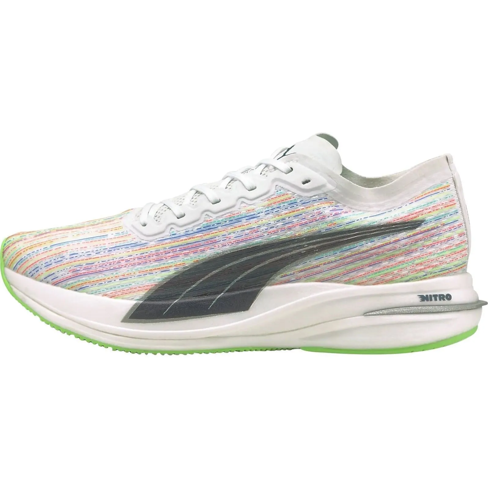 Puma Deviate Nitro Spectra Mens Running Shoes - White