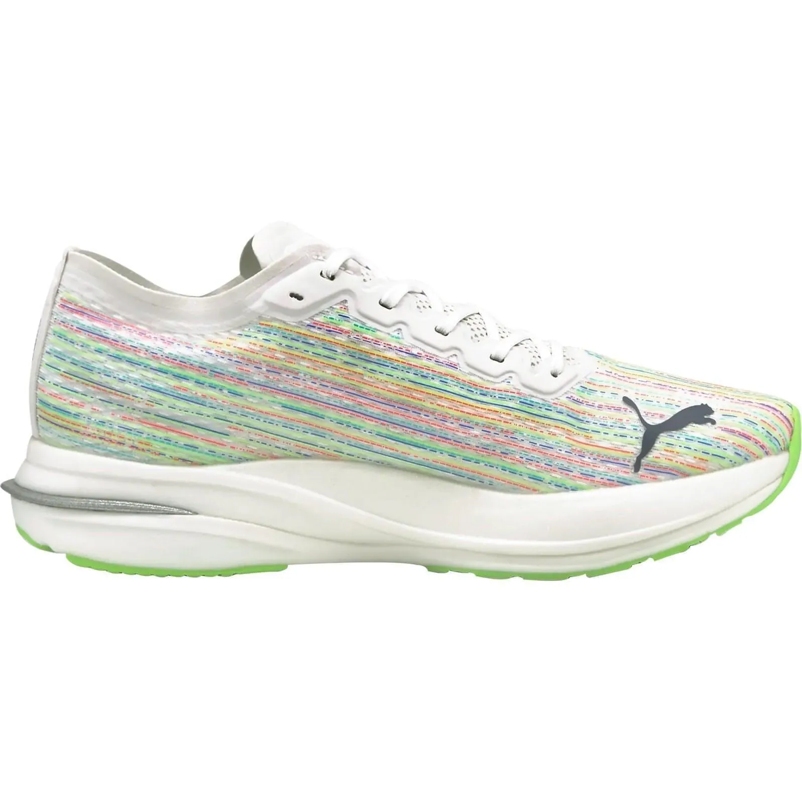 Puma Deviate Nitro Spectra Mens Running Shoes - White