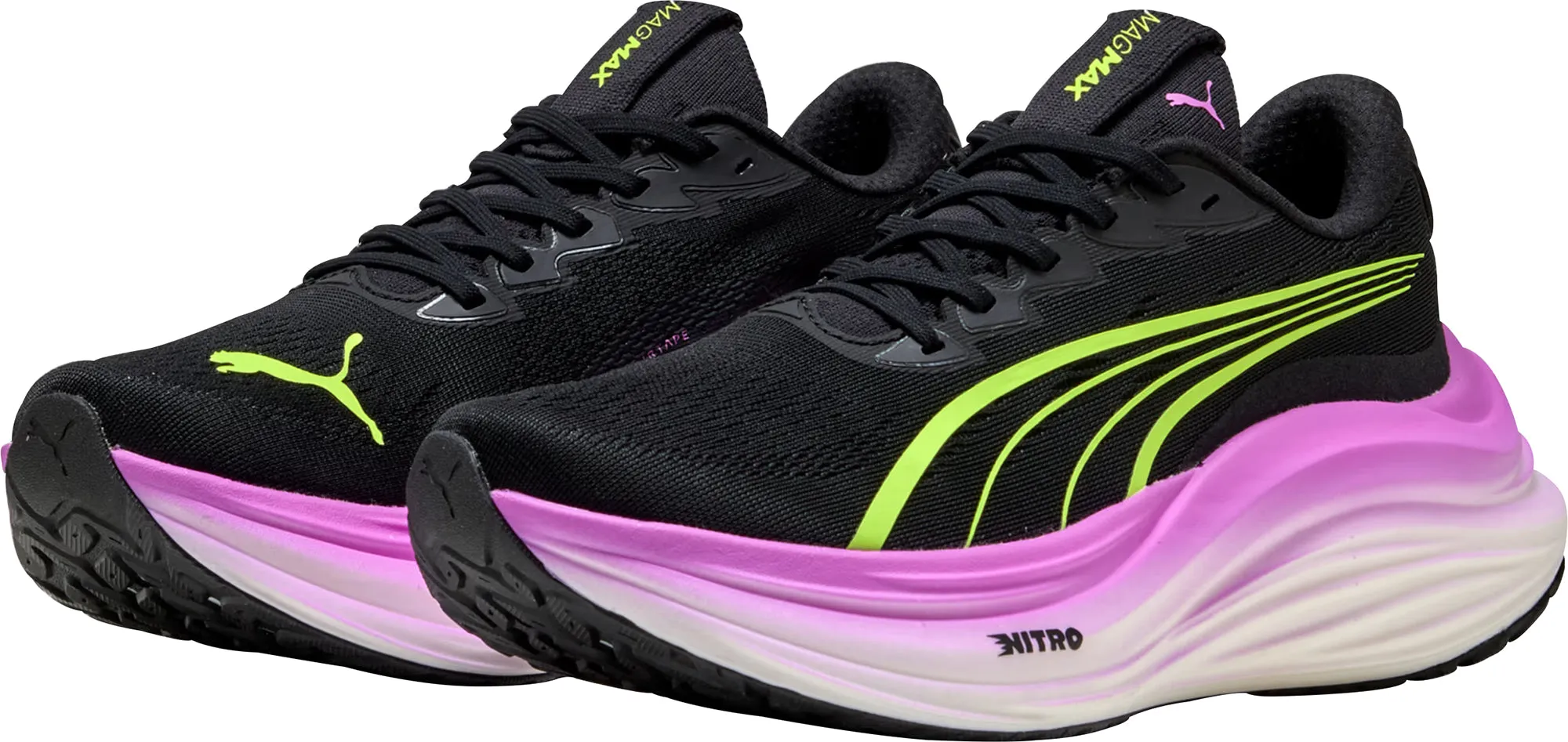 Puma MagMax Nitro Womens Running Shoes - Black