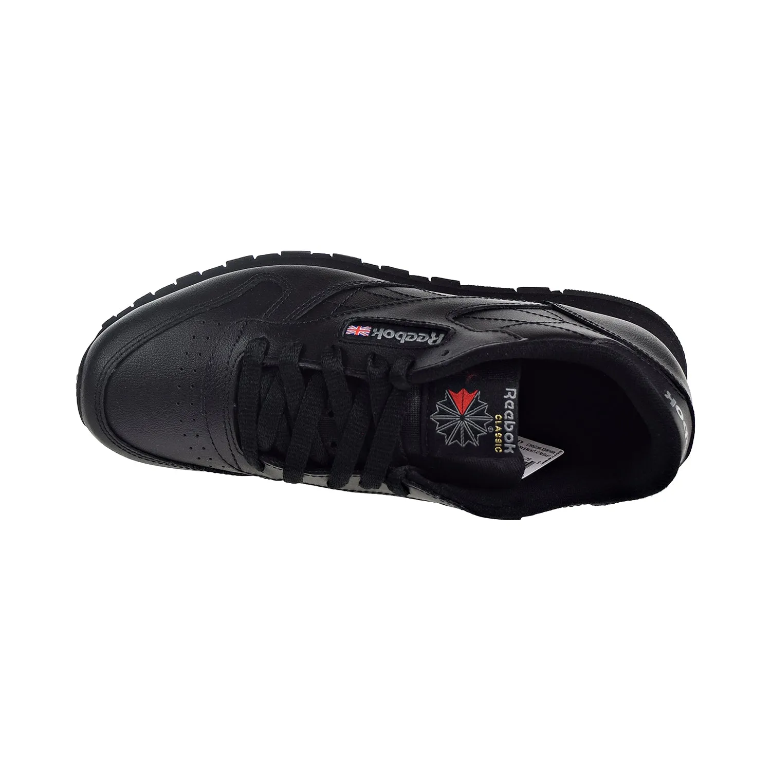 Reebok Classic Leather Big Kids' Shoes Black