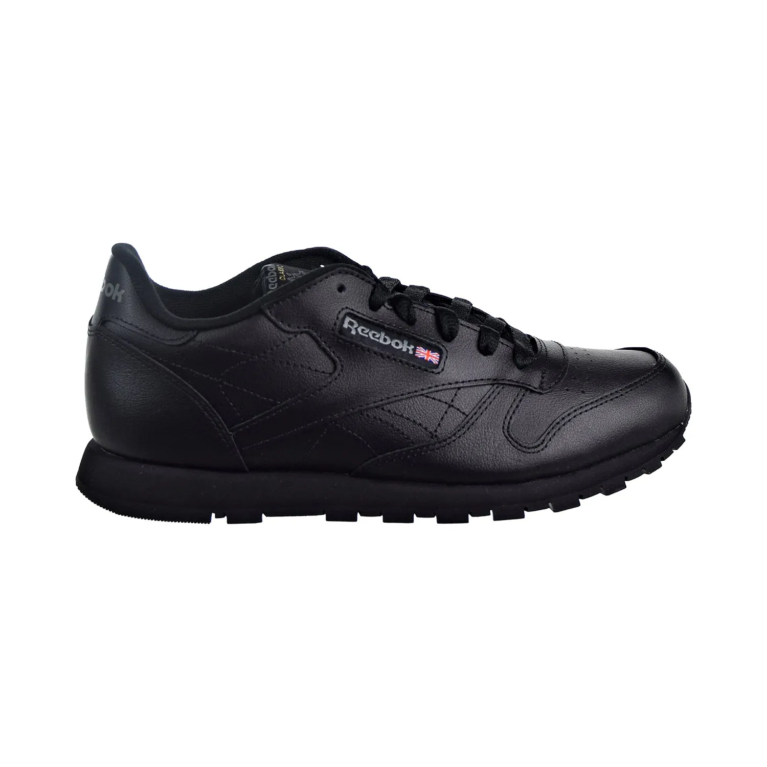 Reebok Classic Leather Big Kids' Shoes Black