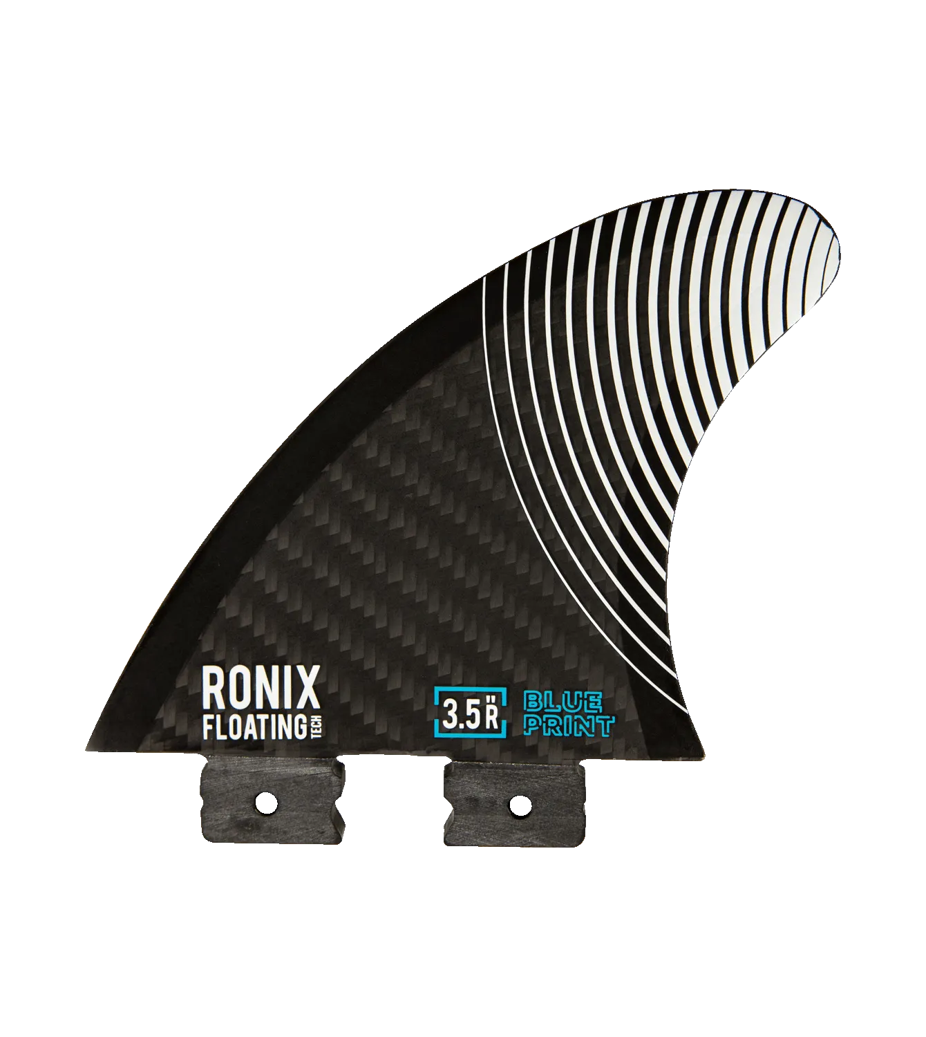 Ronix Floating Button Tech - Blueprint Surf Fin | Carbon