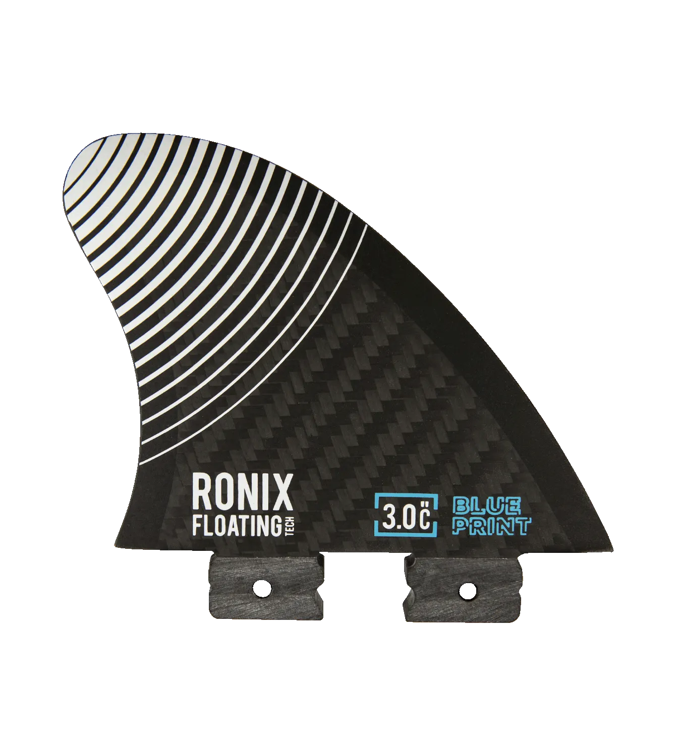 Ronix Floating Button Tech - Blueprint Surf Fin | Carbon