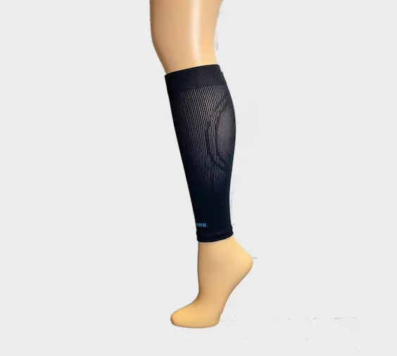 Salvere Performance Calf Sleeve 15-20 mmHg Black/White