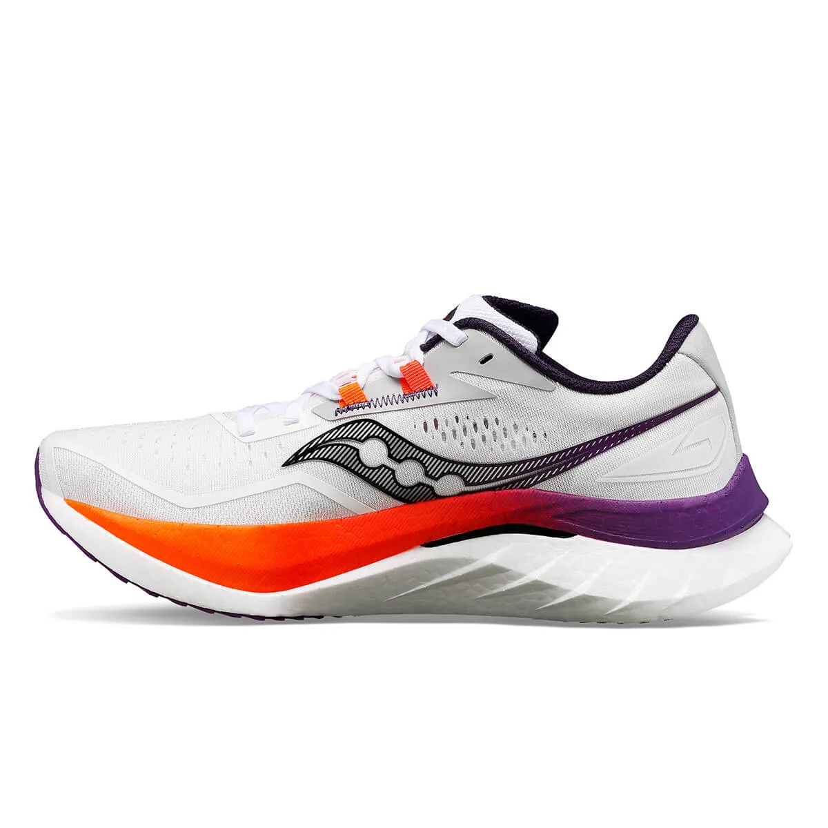 Saucony Endorphin Speed 4 Mens | White/viziorange