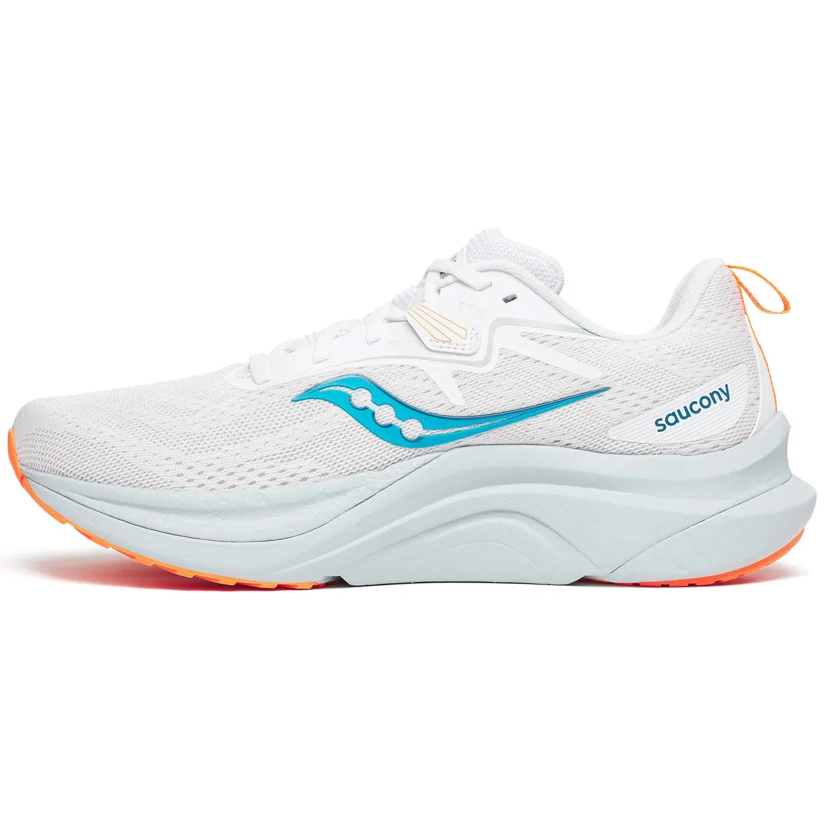 Saucony Tempus 2 Running Shoes - Mens - White/Viziblue