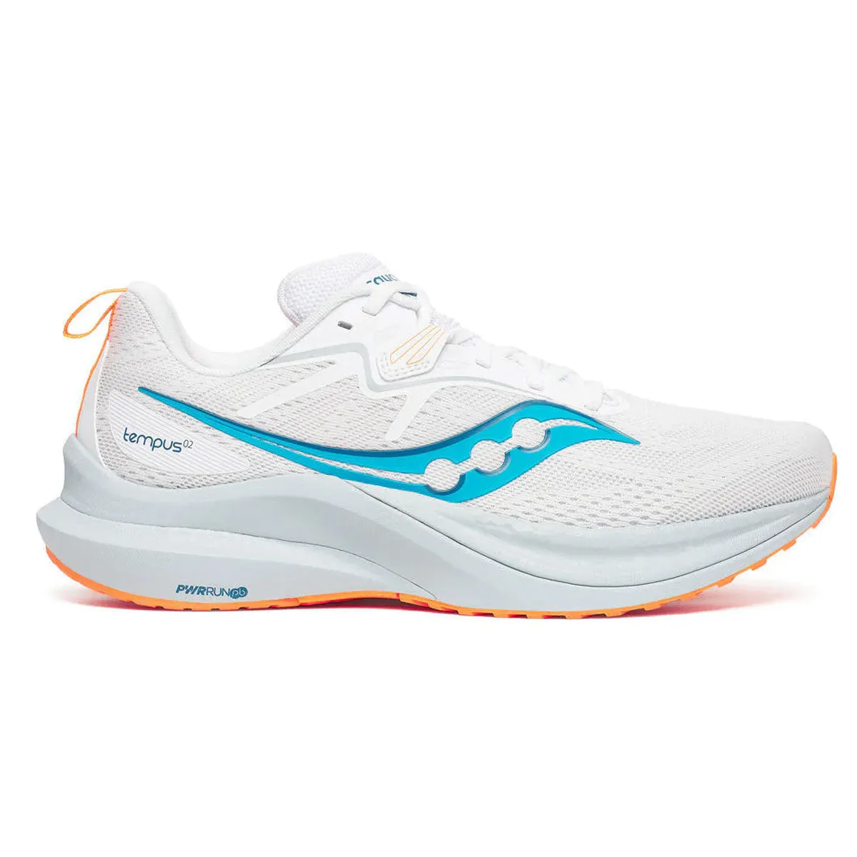 Saucony Tempus 2 Running Shoes - Mens - White/Viziblue