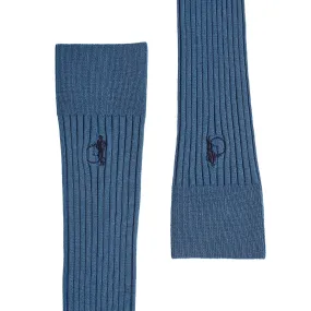 Simply Sartorial Socks - Dusk Blue