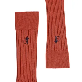 Simply Sartorial Socks - Rust