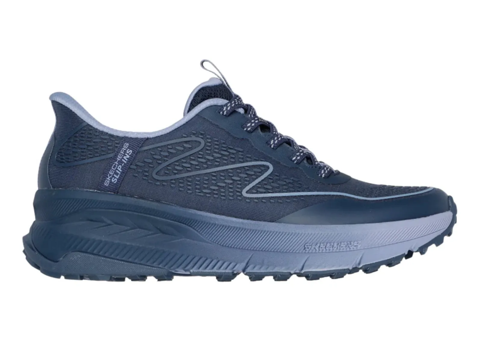 Skechers 180157 Slip-ins: Switch Back - Mist - Navy