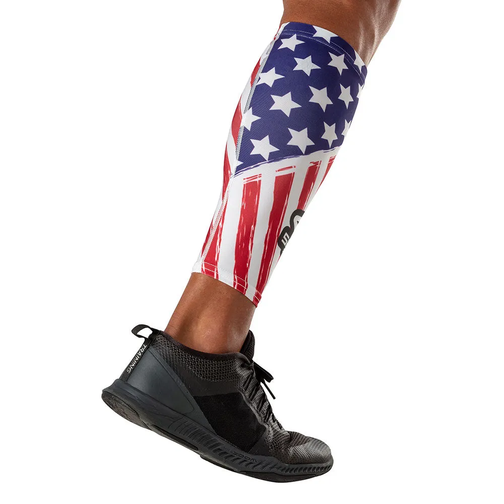 Stars & Stripes Showtime Compression Calf Sleeves