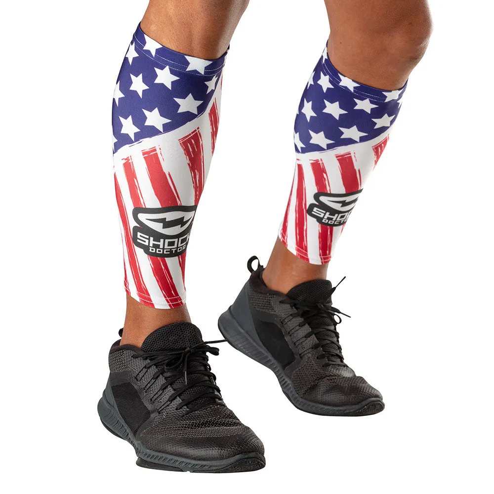 Stars & Stripes Showtime Compression Calf Sleeves