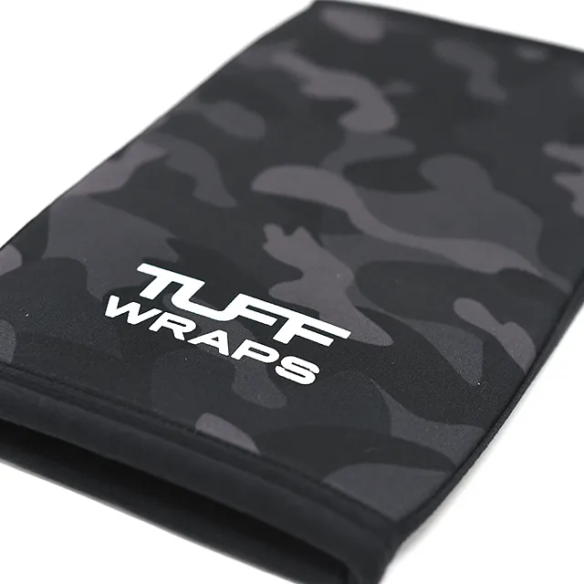 TUFF 7mm Competition Knee Sleeves (Black Camo)