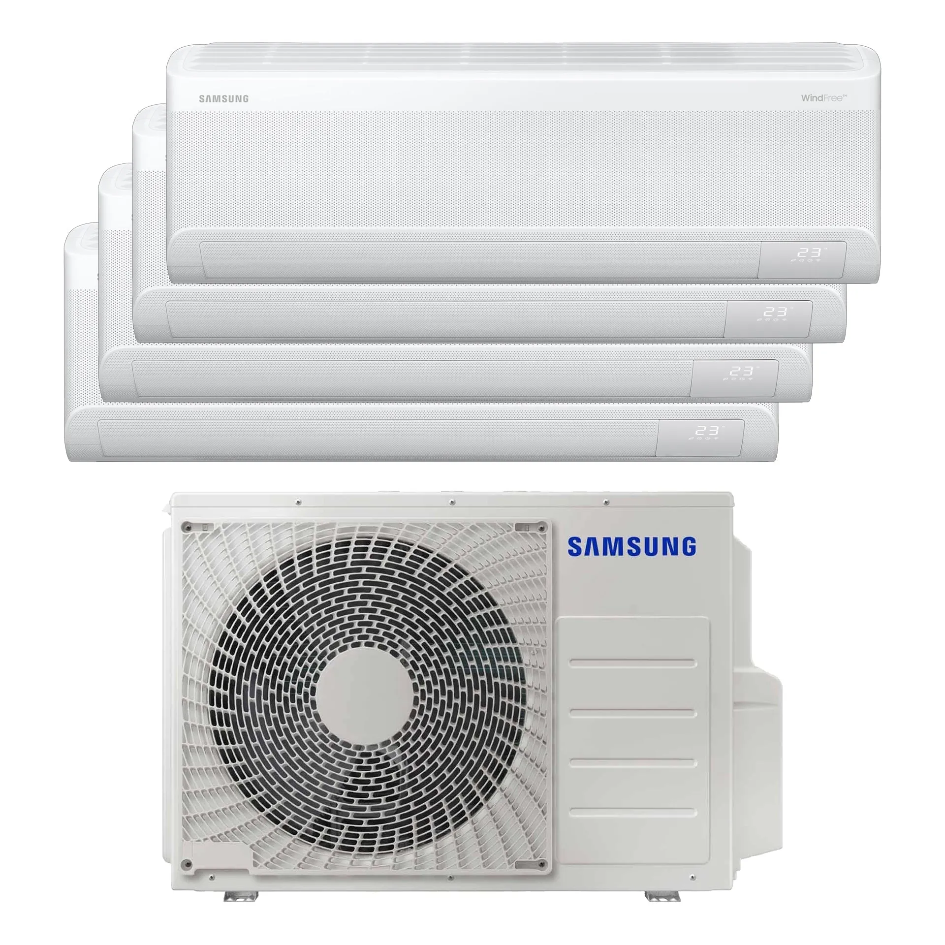 WINDFREE SYSTEM 4 AIRCON (9K x2  12K   24K) & FREE INSTALLATION   FREE $400 E-VOUCHER BY SAMSUNG