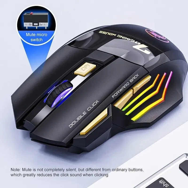 Wireless Gaming Mouse USB IMICE GW-X7 3200DPI Dual