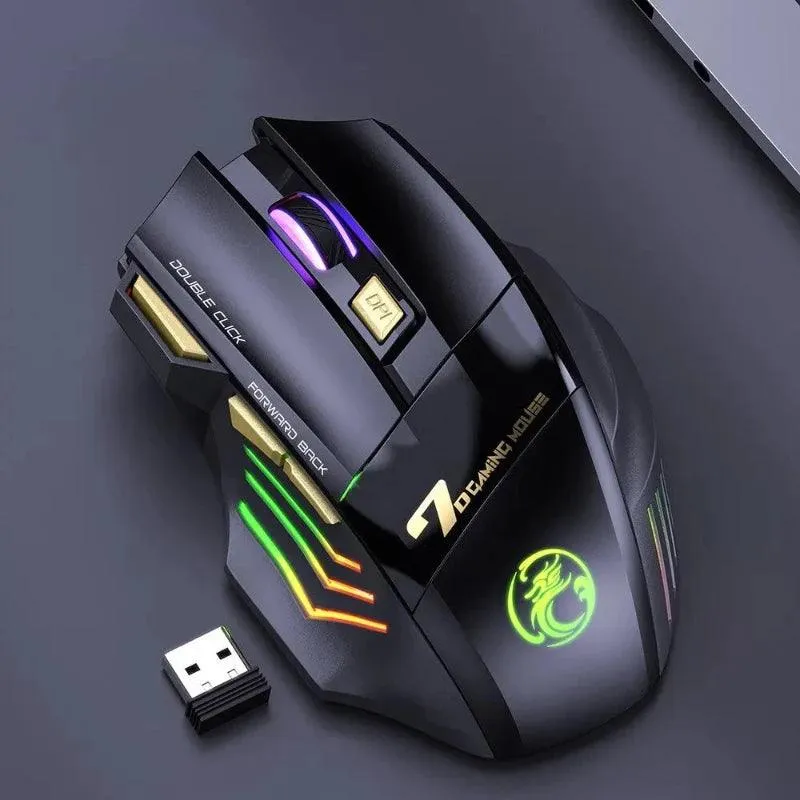 Wireless Gaming Mouse USB IMICE GW-X7 3200DPI Dual