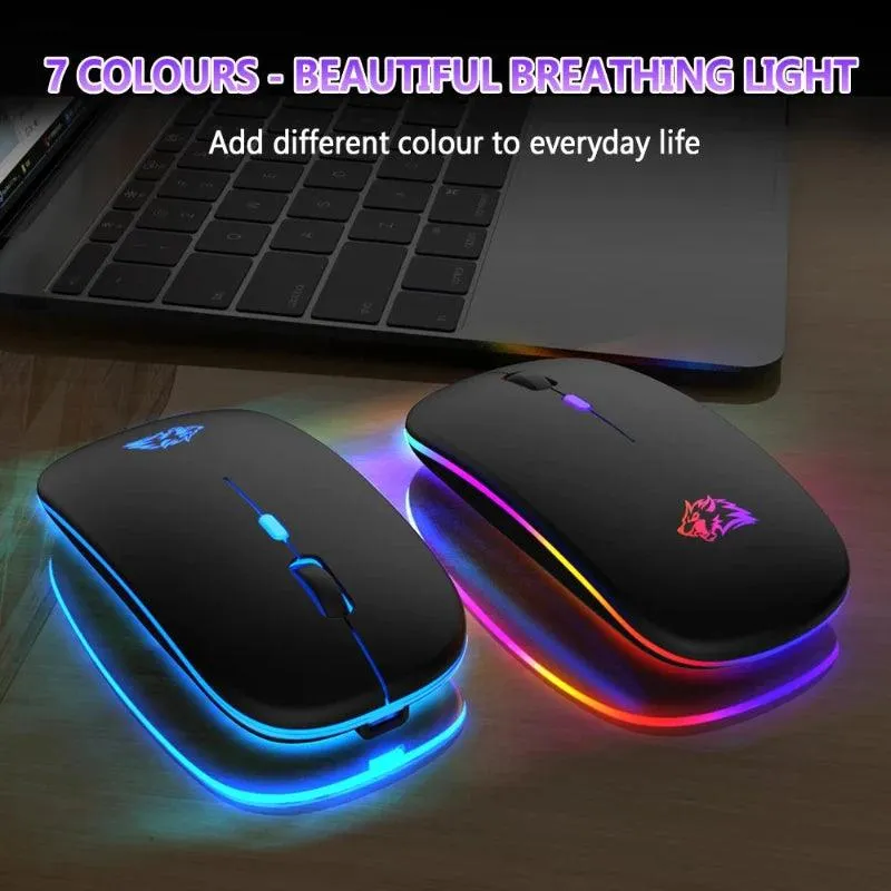 Wireless Mouse Bluetooth and 2.4GHz Dual Modes