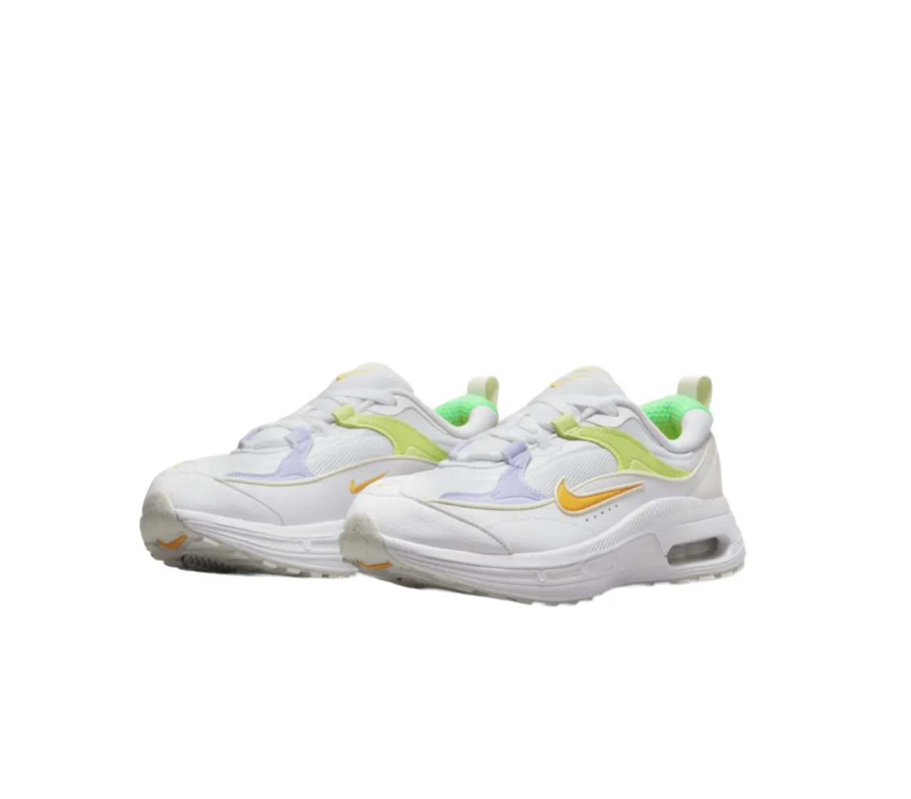 Womens Nike Air Max Bliss Next Nature White/ Lemon Trainers Athletic Shoes