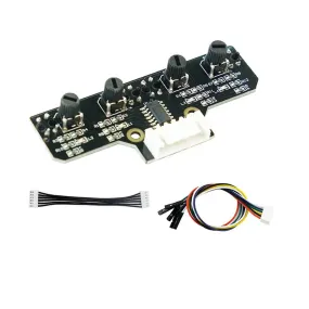 Yahboom 4 channel infrared tracking sensor module (XH2.54-6Pin port)